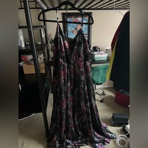 Elegant suede pattern Torrid Dress BNWT size 1